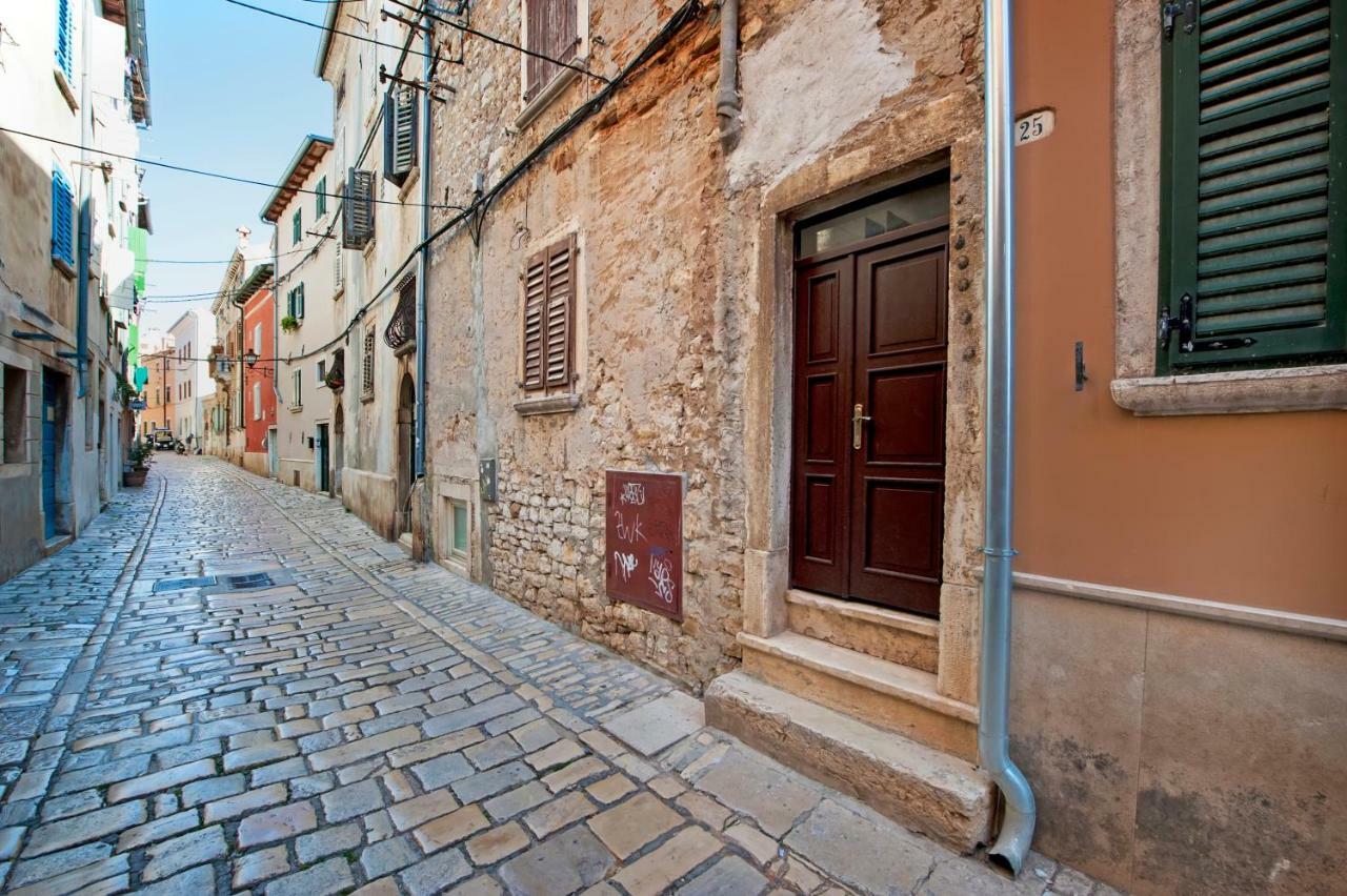 Studio First Row To The Sea Rovinj Exterior foto